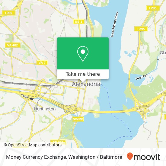 Money Currency Exchange map