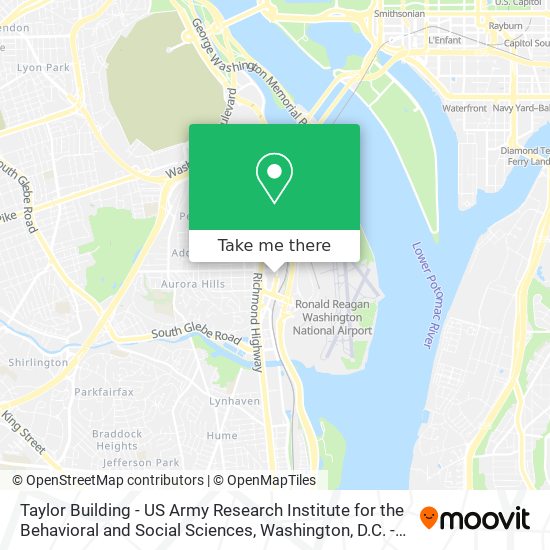Taylor Building - US Army Research Institute for the Behavioral and Social Sciences map