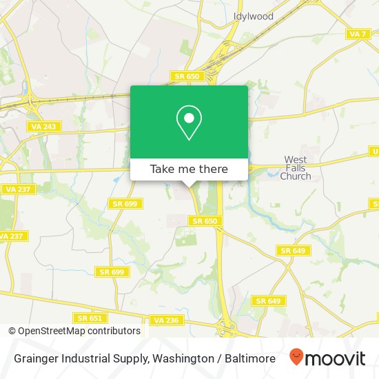 Grainger Industrial Supply map