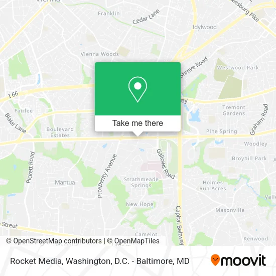 Mapa de Rocket Media