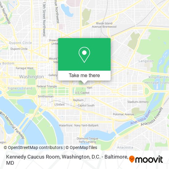 Kennedy Caucus Room map