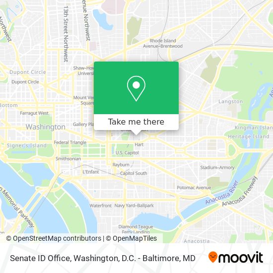 Mapa de Senate ID Office