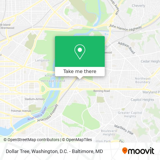 Dollar Tree map