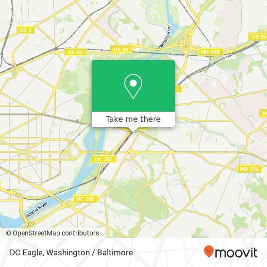 DC Eagle map