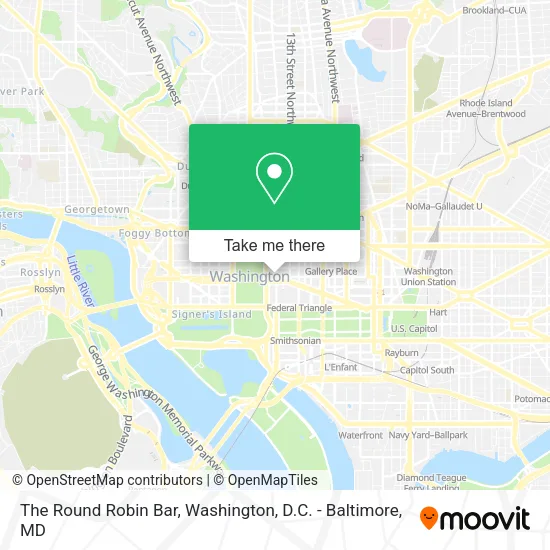 The Round Robin Bar map
