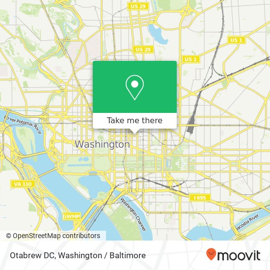 Mapa de Otabrew DC