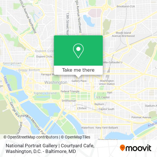 Mapa de National Portrait Gallery | Courtyard Cafe