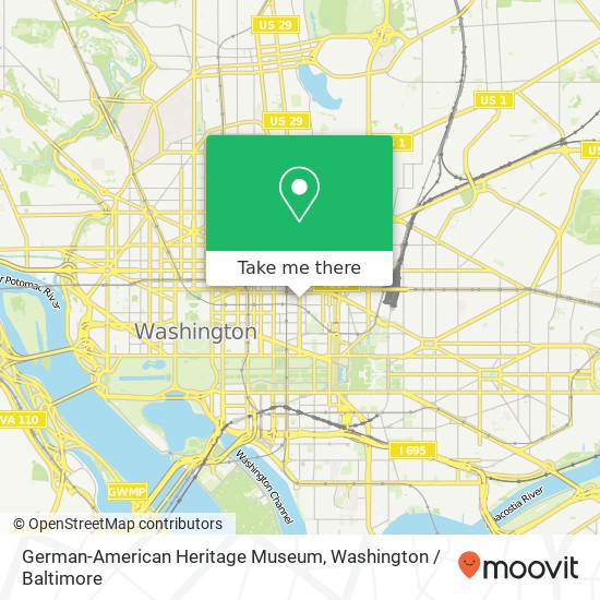 German-American Heritage Museum map