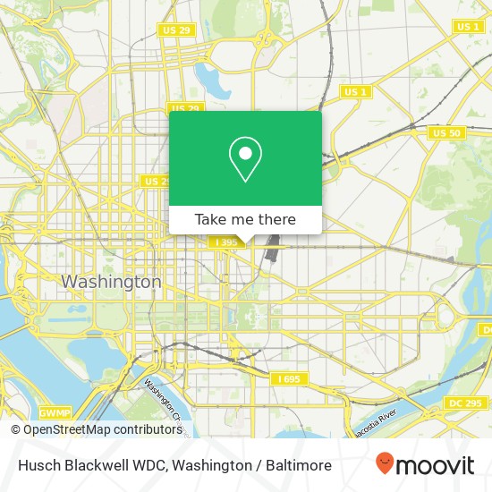 Mapa de Husch Blackwell WDC