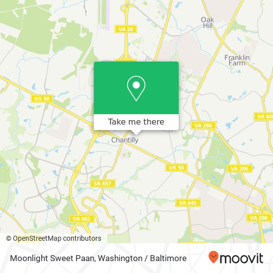 Moonlight Sweet Paan map