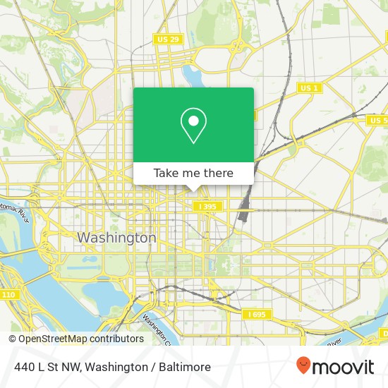 440 L St NW map
