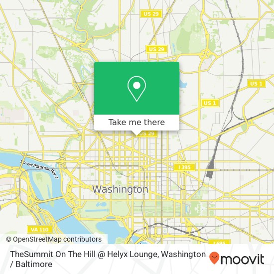 Mapa de TheSummit On The Hill @ Helyx Lounge