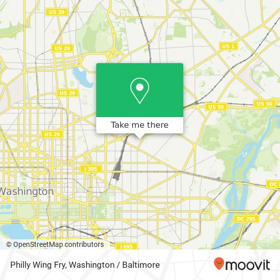 Mapa de Philly Wing Fry