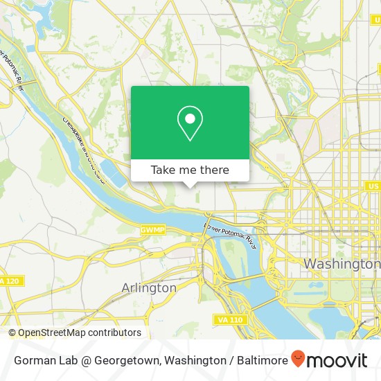 Gorman Lab @ Georgetown map