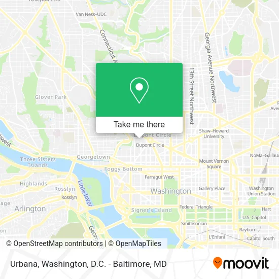 Urbana map