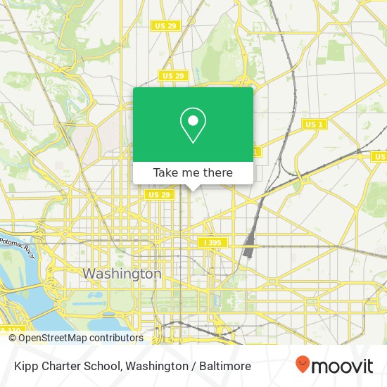 Mapa de Kipp Charter School