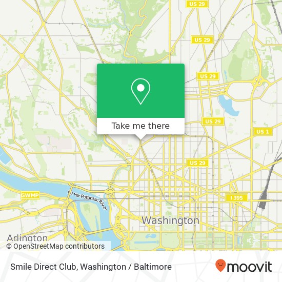 Smile Direct Club map