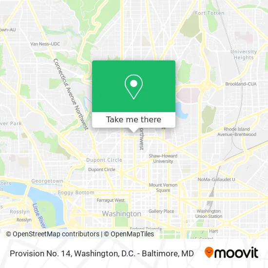 Provision No. 14 map