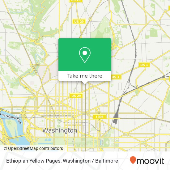 Ethiopian Yellow Pages map