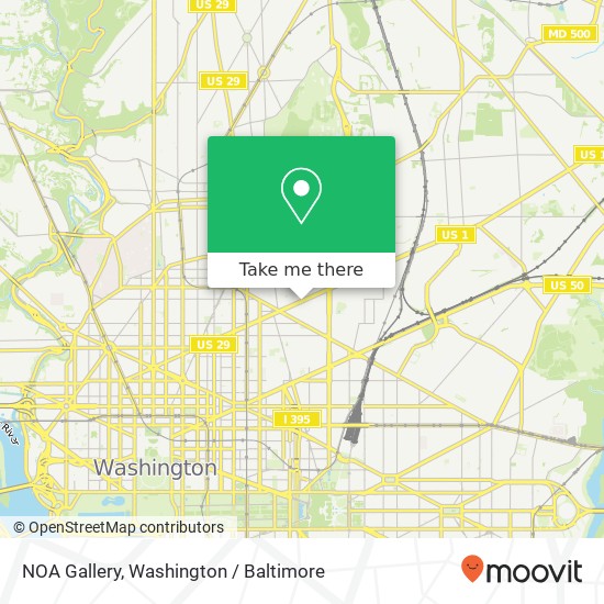 Mapa de NOA Gallery