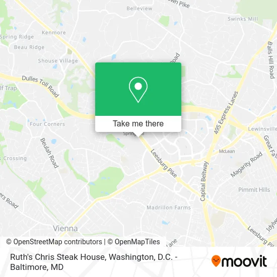 Ruth's Chris Steak House map