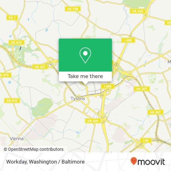 Workday map