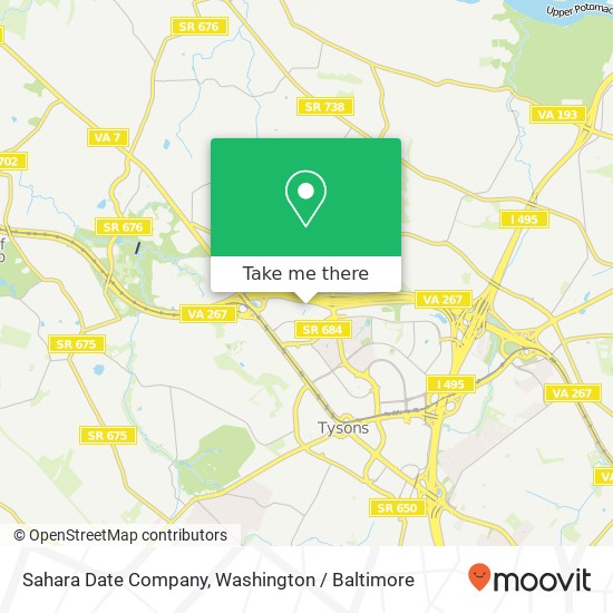 Sahara Date Company map