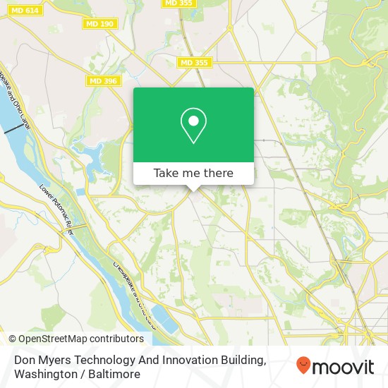 Mapa de Don Myers Technology And Innovation Building