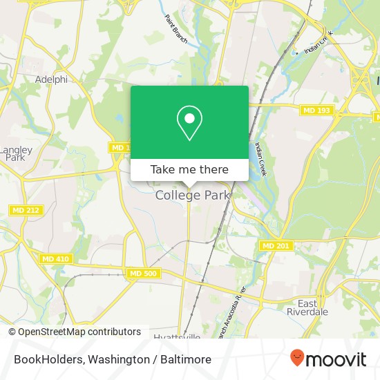 BookHolders map