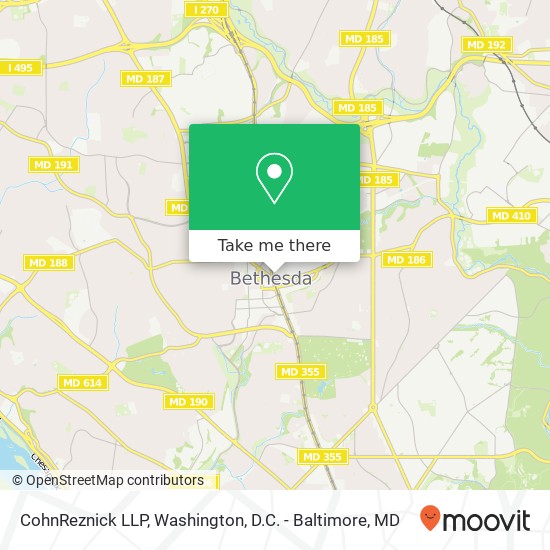 Mapa de CohnReznick LLP