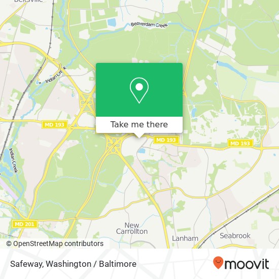 Safeway map