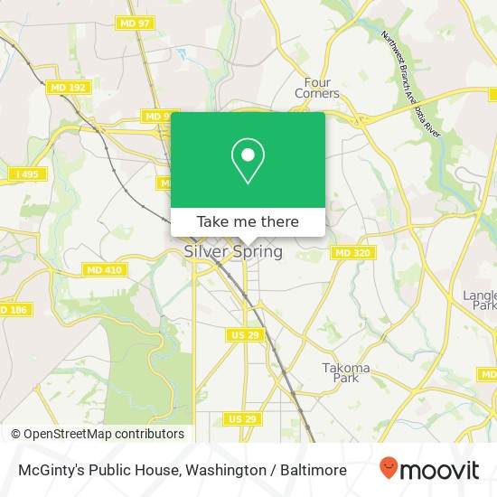 McGinty's Public House map