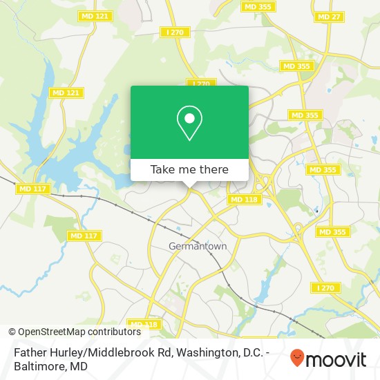 Mapa de Father Hurley/Middlebrook Rd