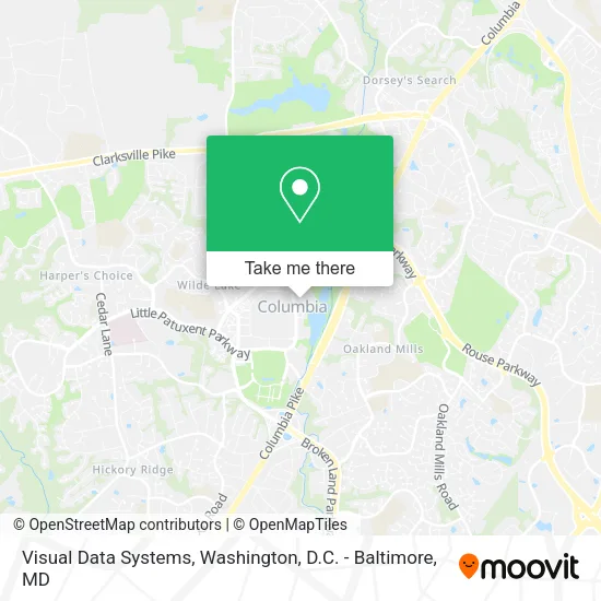 Mapa de Visual Data Systems