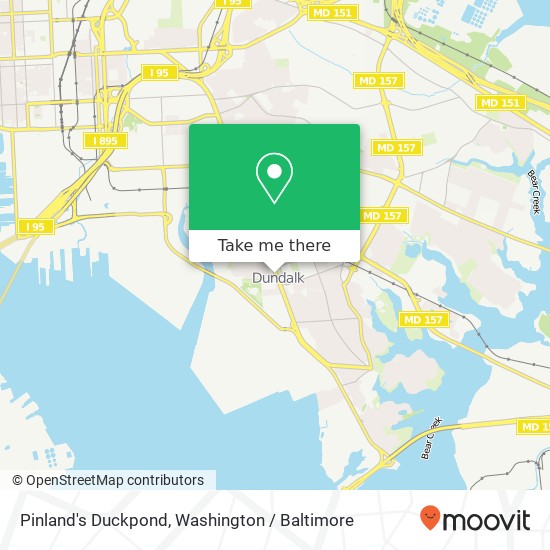 Pinland's Duckpond map