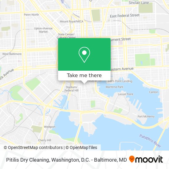 Pitilis Dry Cleaning map