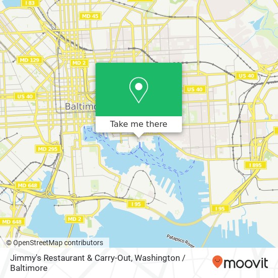 Jimmy's Restaurant & Carry-Out map