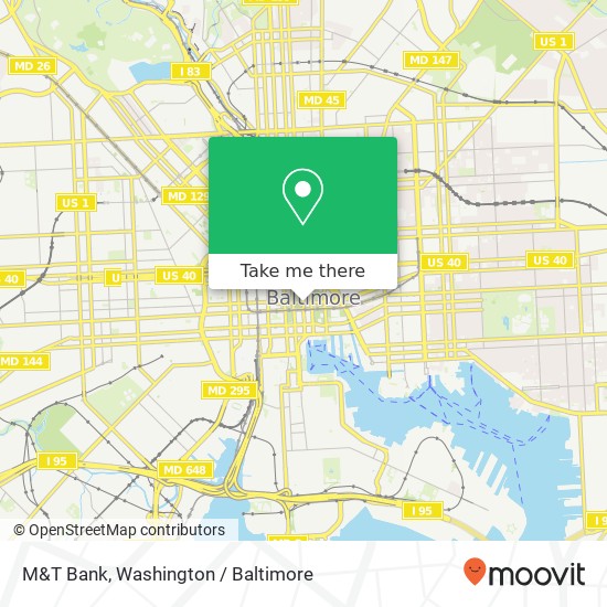 M&T Bank map