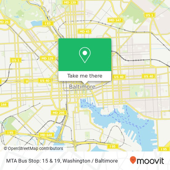Mapa de MTA Bus Stop: 15 & 19