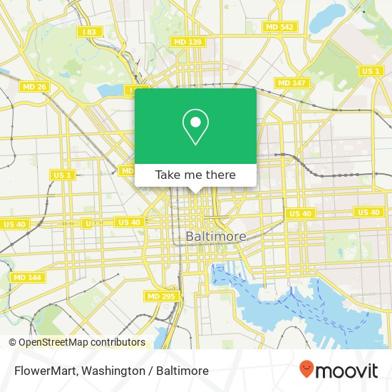 FlowerMart map