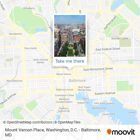 Mapa de Mount Vernon Place