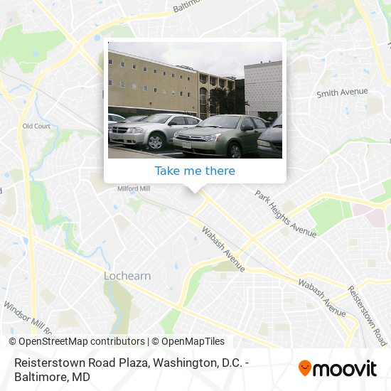 How to get to Reisterstown Road Plaza in Baltimore by Bus or Metro