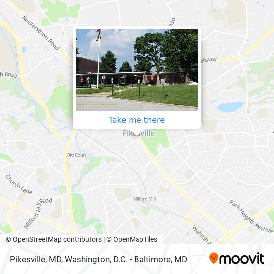 How To Get To Pikesville MD In Baltimore County By Bus Light Rail Or   25048479 