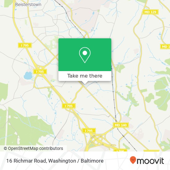 Mapa de 16 Richmar Road