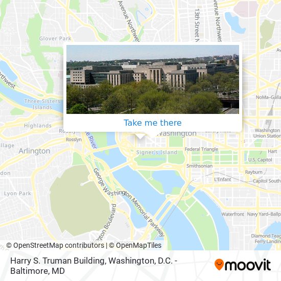Harry S. Truman Building map