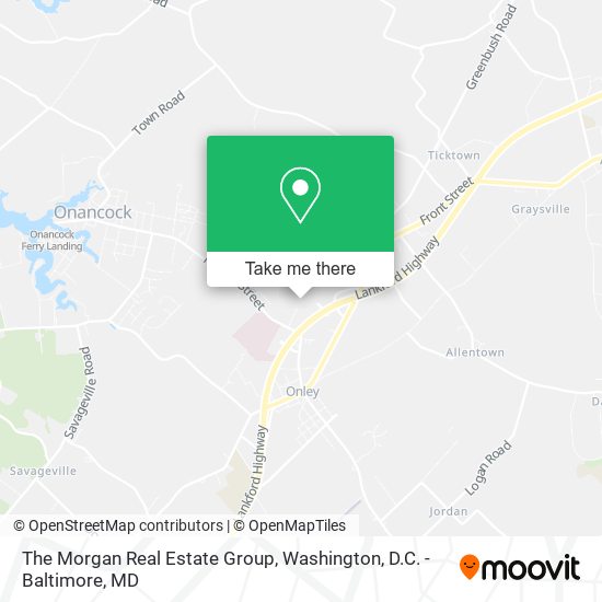 The Morgan Real Estate Group map