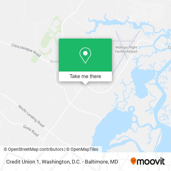 Credit Union 1 map