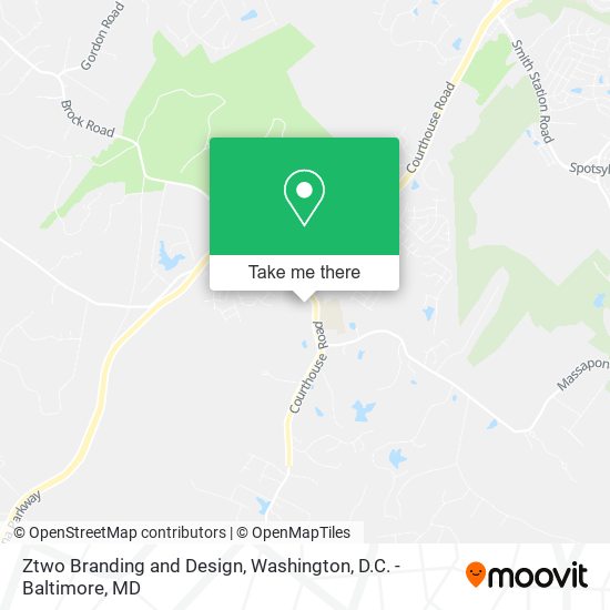 Ztwo Branding and Design map