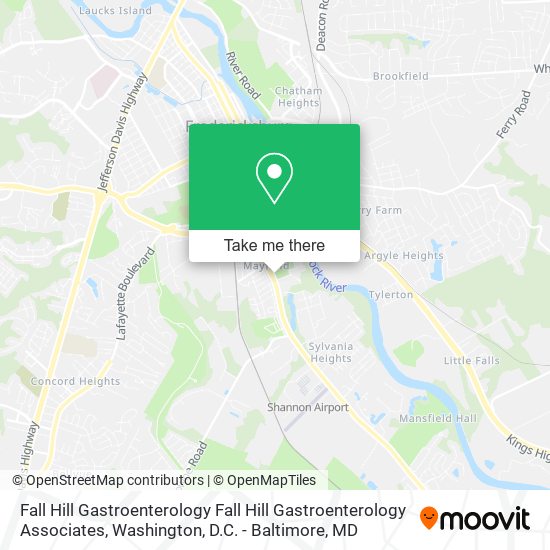 Fall Hill Gastroenterology Fall Hill Gastroenterology Associates map