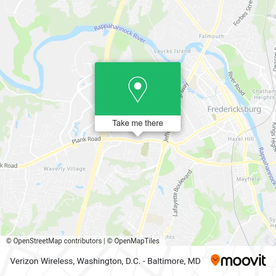 Verizon Wireless map